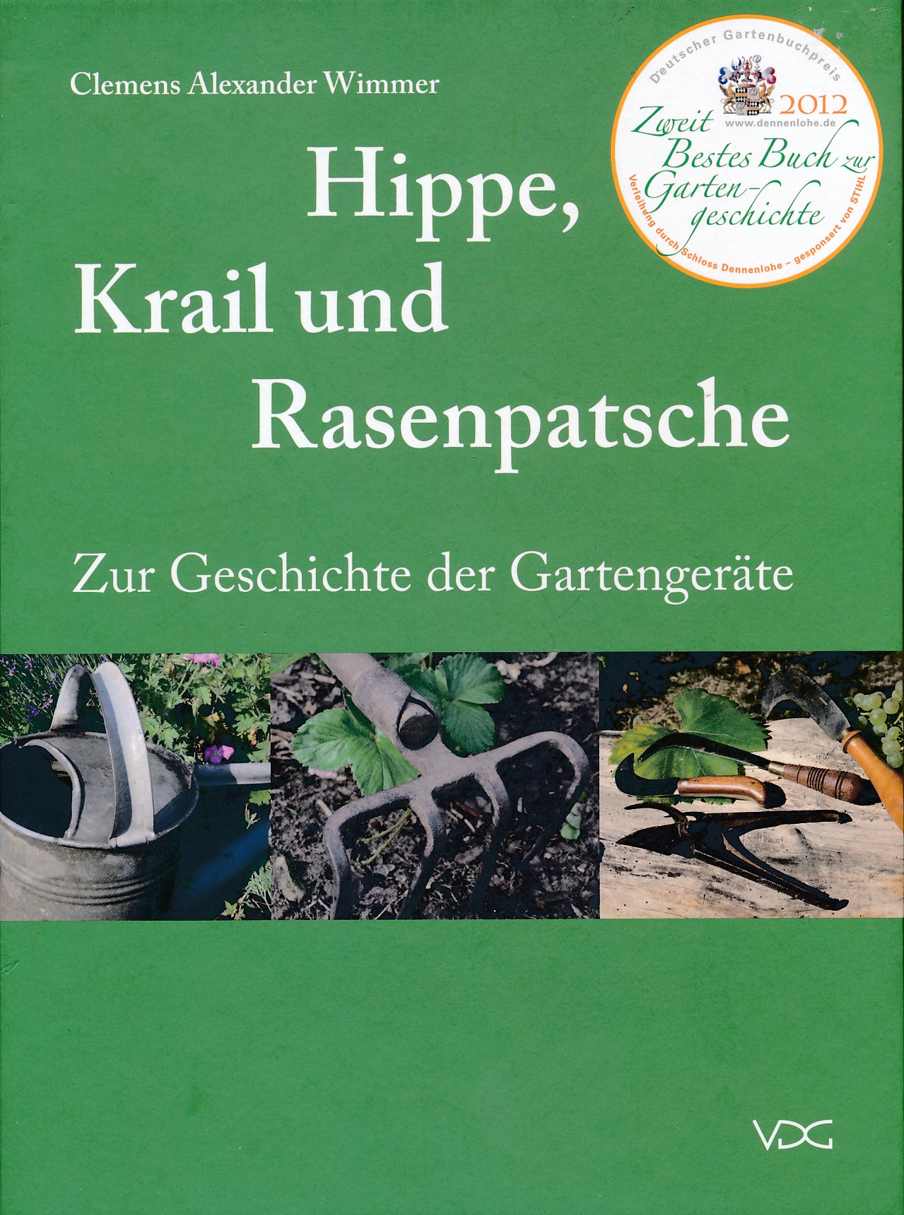 Buchcover "Hippe, Krail und Rasenpatsche"